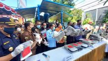 Wujudkan Bali Bersinar, BNNP Bali Musnakan Puluhan Kilogram Barang Bukti Narkotika Narkoba