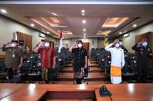 Bupati Giri Prasta Hadiri Peringatan Hari Lahir Pancasila Tahun 2021 Secara Virtual Hari Lahir Pancasila
