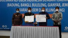 Tandatangani Nota Kesepakatan Bersama Ombudsman RI, Bupati Tamba Optimis Pelayanan Lebih Baik Ombudsman RI
