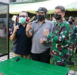 Wagub Cok Ace Unjuk Kebolehan dalam “Lomba Tembak Pistol Eksekutif” yang Dihelat Korem 163/Wirasatya Tembak