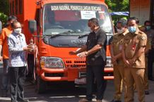 Pemkot Denpasar Terima Bantuan 5 Ton Beras dari Gubernur Bali Beras