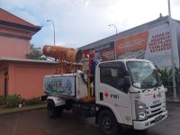 PMI Buleleng Lakukan Penyemprotan Ekoenzim Secara Masif Ekoenzim