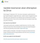 Google Mulai Umumkan Kebijakan Pembaruan Keamanan Pada Gdrive Google Drive