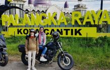 Lady Bikers Bali Jajal Performa Honda Rebel Hingga ke Kalimantan Honda Rebel