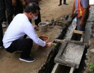 Peletakan Batu Pertama Program “Kotaku” di Kabupaten Klungkung Batu
