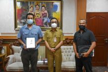 Patung Setinggi Tiga Meter Akan Hiasi Jembatan di Kawasan Heritage Gajah Mada Denpasar Kedux Garage