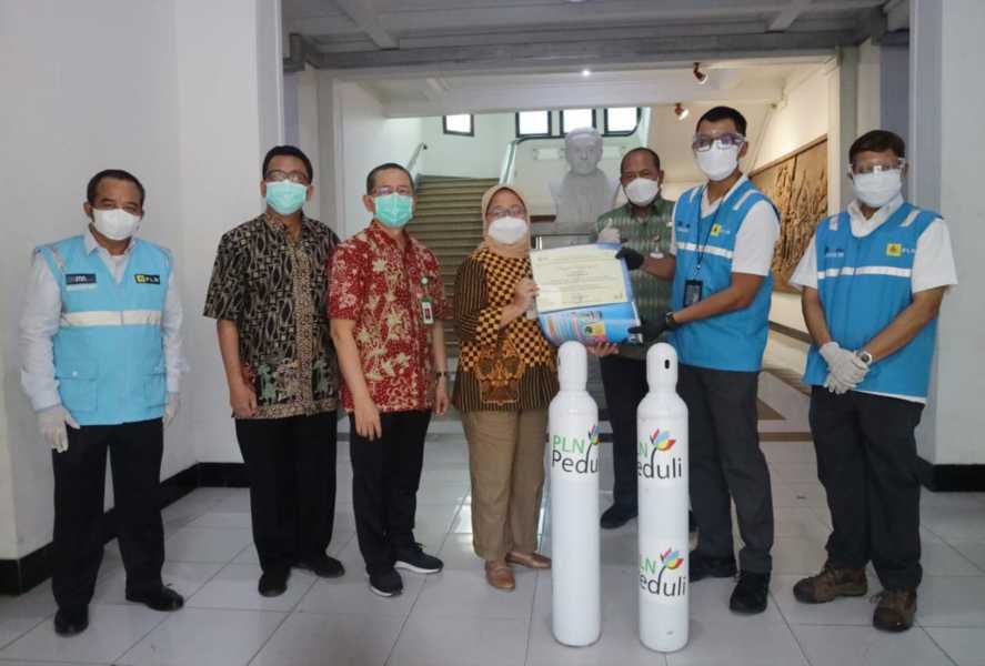 Pln Salurkan Bantuan Oksigen Ke Sejumlah Rs Di Jawa Tengah Bali Portal News 