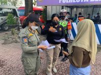 Hari Kedua PPKM Darurat, Tim Yustisi Bina 25 Orang Pelanggar Prokes PPKM