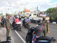 Penertiban PPKM Darurat di Pos Penyekatan Denpasar, Lagi 31 Kendaraan Putar Balik PPKM