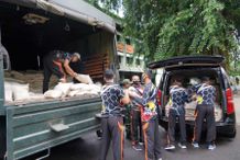 Distribusikan 50 Ton Beras, Kodam IX/Udayana Bantu Ringankan Beban Masyarakat di Masa Pandemi Beras
