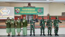 Danrem Sertijab Tiga Dandim di Wilayah Korem 163/Wira Satya Sertijab TNI