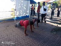 Dandim Badung Terjun Langsung ke Lokasi Penerapan PPKM Darurat PPKM
