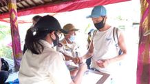 Sejumlah WNA Pelanggar Prokes Diberikan Sanksi Tegas Oleh Petugas Gabungan PPKM Darurat di Canggu PPKM