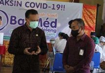 Sekda Dewa Indra Targetkan Satu Sekolah Tuntaskan Layanan Vaksinasi Anak 12-17 Tahun dalam Dua Hari Vaksin