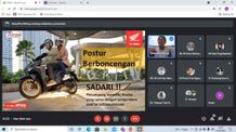 Berboncengan Saat Naik Motor, Harus Tetap #Cari_Aman Bersama SMK Negeri 2 Denpasar Boncengan