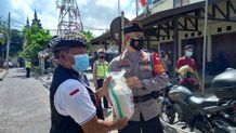 Ide ‘GILA’ Kapolsek Gatra dalam Penanganan Covid-19 di Wilayah Kuta GILA
