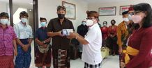 Pemprov Bali Bagikan 175.000 Masker Bagi Pedagang dan Pengelola Pasar Masker