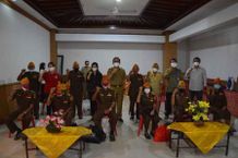 Sambut Kemerdekaan RI, Jaya Negara dan Ketua K3S Denpasar Serahkan Bantuan Kepada Veteran Veteran