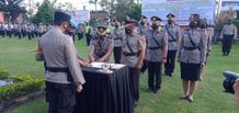 Sejumlah Pejabat Kepolisian di Wilayah Hukum Polresta Denpasar Resmi Berganti Mutasi