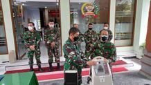 Kakesdam Udayana Terima Bantuan ‘Oxygen Concentrator’ dari Danrem Wira Satya Oksigen
