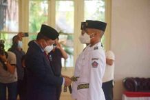 Sembilan Orang Paskibraka Buleleng Dikukuhkan Paskibraka