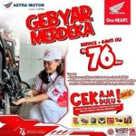 Gebyar Kemerdekaan, AHASS Bali Berikan Servis dan Ganti Oli Rp76 Ribu dengan Menunjukkan Kartu Vaksin Gebyar Merdeka