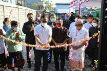 Walikota Jaya Negara Resmikan TPS3R di Padangsambian Sampah