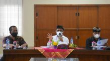 Walikota Jaya Negara Gugah Semangat Satgas Covid-19 Desa/Lurah di Kecamatan Denbar Satgas