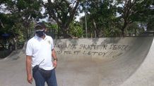 Tim Yustisi Denpasar Selidiki Aksi Vandalisme di Extreme Park Lumintang Satpol PP