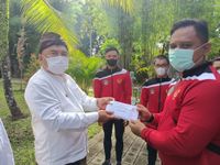 Bupati Tamba Semangati Atlet Jembrana Berlaga PON XX Papua Tahun 2021 PON Papua