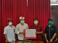 Bupati Bangli Tandatangani Perjanjian Pinjaman PEN dengan PTSMI Secara Virtual PEN