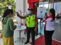 Dukung Pemerintah, Showroom Astra Motor Bali Sudah Dilengkapi Barcode PeduliLindungi PeduliLindungi