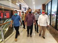 Pusat Perbelanjaan di Bali Boleh Dibuka, Wagub Cok Ace Tinjau Penerapan Prokes di Mall Plaza Renon Plaza Renon