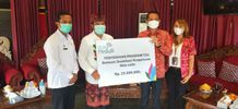 PLN Peduli Serahkan Alat Bantu bagi Penyandang Disabilitas dan Bantuan Sosialisasi Akta Lahir Akta