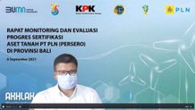 Koordinasi dan Sinergi PLN, KPK dan BPN Amankan Aset Negara di Seluruh Wilayah PLN