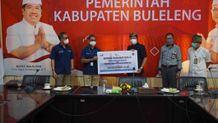 Satgas Penanganan Covid-19 Buleleng Terima Bantuan dari Yayasan BUMN untuk Indonesia BUMN