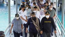 Sambut Menteri BUMN, Bupati Tamba Paparkan Penataan Pelabuhan Gilimanuk dan Kawasan Industri Baru dan Pariwisata Perancak BUMN