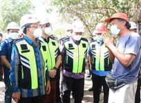 Gubernur Koster Tinjau Pembangunan Pelabuhan Sanur Pelabuhan