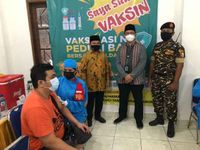 Satgas NU Bersama Polda Bali dan PT SPS Gelar Vaksinasi Masal Peduli Bali
