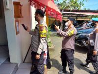Kapolres Tabanan Cek Prokes di Mapolsek Selbar Prokes