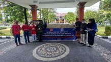 Korem Wira Satya Kembali Distribusikan Bansos ke Masyarakat Sembako