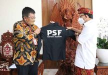 Gubernur Koster Dukung International Youth Football Tournament 2021 Terselenggara di Stadion Kapten I Wayan Dipta Sepak Bola