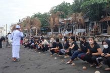 GenBI Undiksha Gelar Pelepasan Tukik di Pantai Penimbangan Buleleng Tukik