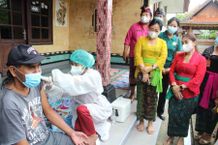 Antari Jaya Negara Rajin Pantau Vaksinasi Untuk Disabilitas Vaksin