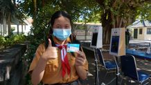 Menuju Digitalisasi, Spensa Singaraja Launching Kartu Pelajar Elektronik