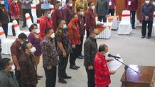 Pemkab Jembrana Tandatangani Komitmen Pemberantasan Korupsi Terintegrasi Korupsi