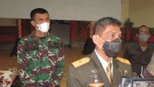 Momentum HUT TNI ke-76, Danrem Husein Sagaf Tetap ‘Gaspol’ Penanganan Pandemi di Bali HUT TNI
