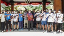 Dukung PS. Jembrana berlaga di Liga 3, Bupati Tamba Bantu Rp125 Juta PS Jembrana