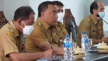 Pimpin Desk Program APBD Perubahan, Bupati Tamba Soroti Realisasi di Masing-masing OPD APBD
