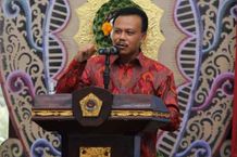 Sekda Dewa Indra Apresiasi Deklarasi Pembentukan Forum Pengurangan Risiko Bencana se-Bali Tahun 2021 Bencana Alam